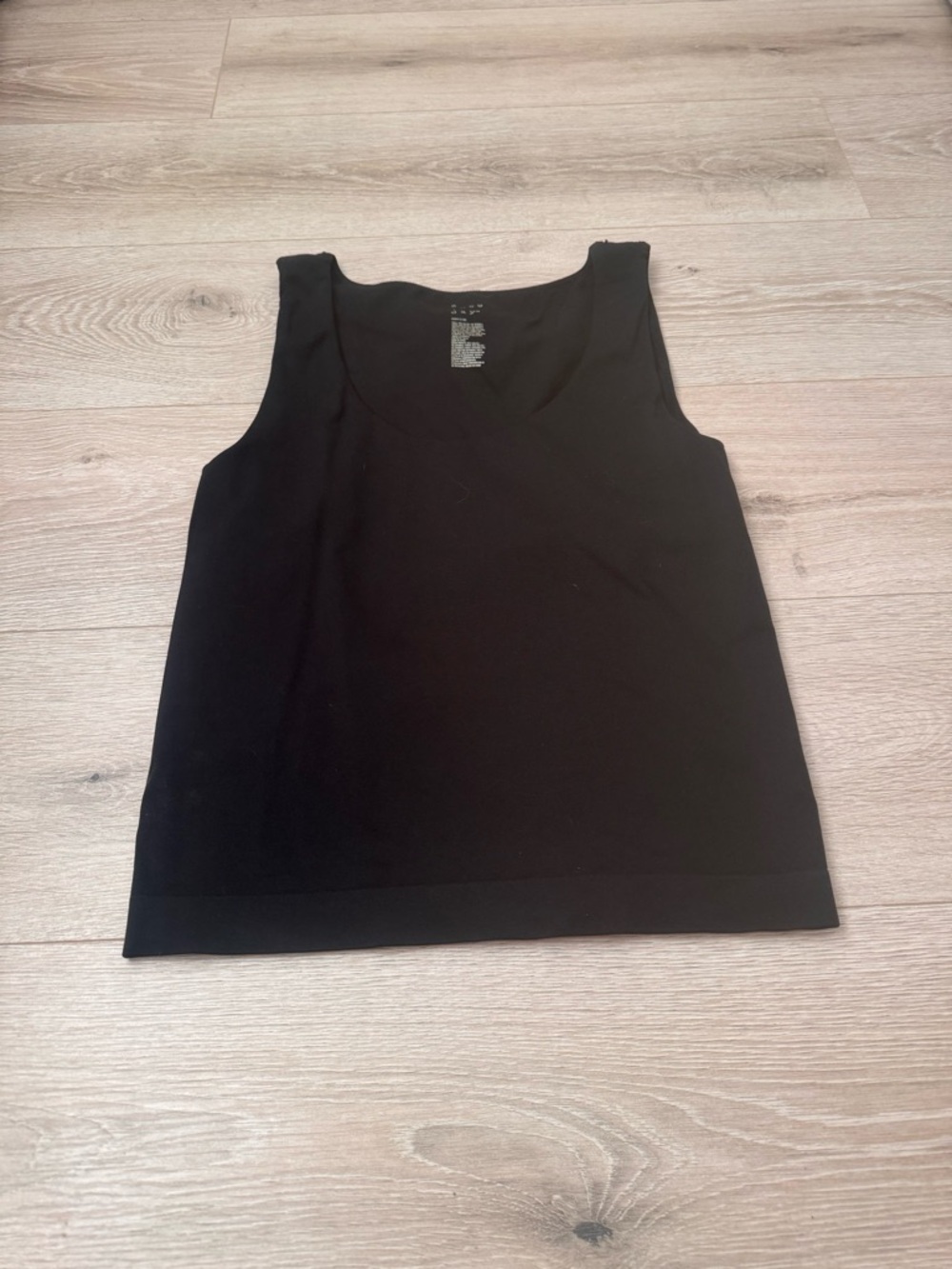 a new day Black Scoop Neck Tank Top
